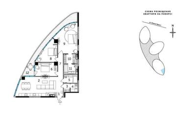 2-комнатная квартира по адресу ул. Иоанна Павла II (площадь 130 м²) - Atlanta.ua - фото 4
