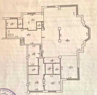 Багатокімнатна квартира за адресою вул. Грушевського (площа 272 м²) - Atlanta.ua - фото 15