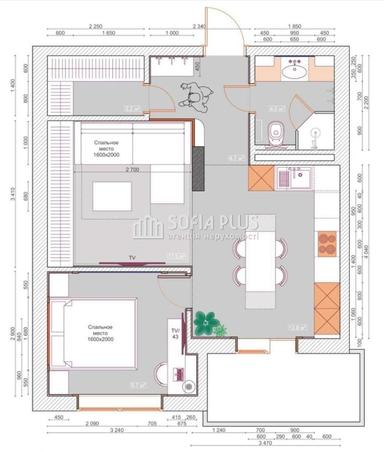 2-кімнатна квартира за адресою вул. Замковецька (площа 50 м²) - Atlanta.ua - фото 26