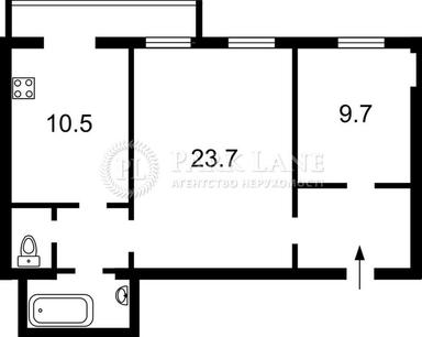 2-комнатная квартира по адресу бульвар Дружбы Народов (площадь 53 м²) - Atlanta.ua - imageAlt 20