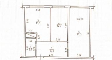 2-rooms apartment apartment by the address st. Lyustdorfskaya dor Chernomorskaya dor (area 65 m²) - Atlanta.ua - photo 28