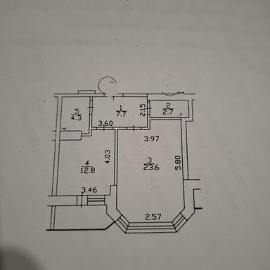 1-кімнатна квартира за адресою (площа 54 м²) - Atlanta.ua - фото 18