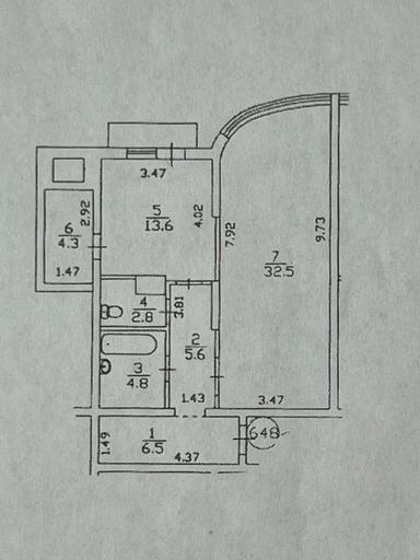 2-кімнатна квартира за адресою вул. Сиваська (площа 71 м²) - Atlanta.ua - фото 44