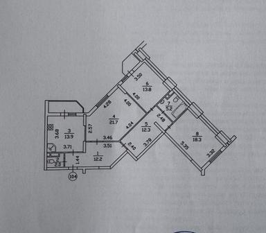 3-кімнатна квартира за адресою (площа 101,3 м²) - Atlanta.ua - фото 29