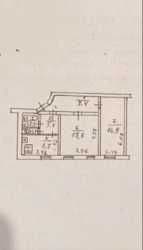 2-комнатная квартира по адресу бульвар Дружбы Народов (площадь 56,6 м²) - Atlanta.ua - фото 18