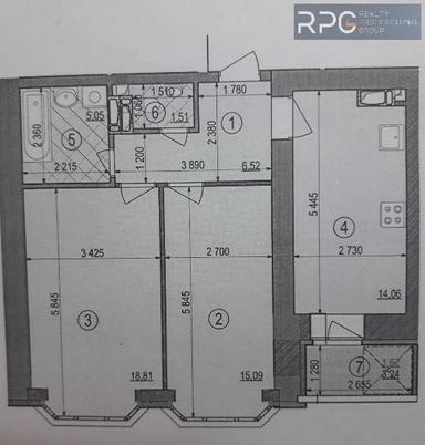 2-rooms apartment apartment by the address st. Per Staroborispolskaya (area 63 m²) - Atlanta.ua - photo 10