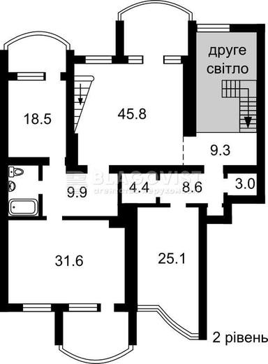 Багатокімнатна квартира за адресою вул. Івасюка Володимира пр-т (площа 323 м²) - Atlanta.ua - фото 18