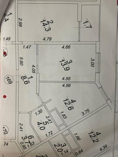 2-комнатная квартира по адресу Куликово поле пл. (площадь 59 м²) - Atlanta.ua - фото 13