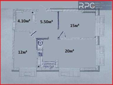1-room apartment apartment by the address st. Ul Vavilovykh (area 55,2 m²) - Atlanta.ua - photo 24