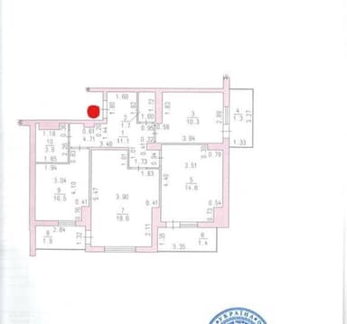 3-комнатная квартира по адресу ул. Радужный м-н (площадь 74,5 м²) - Atlanta.ua - imageAlt 22