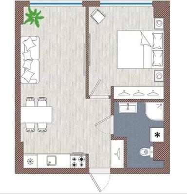 1-кімнатна квартира за адресою вул. Mock (площа 40,1 м²) - Atlanta.ua - фото 23