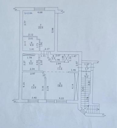 3-комнатная квартира по адресу (площадь 110 м²) - Atlanta.ua - фото 43