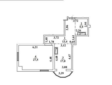 1-кімнатна квартира за адресою Куликове поле пл. (площа 64 м²) - Atlanta.ua - фото 20