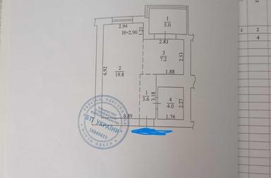 1-комнатная квартира по адресу ул. Победы (площадь 40 м²) - Atlanta.ua - фото 36