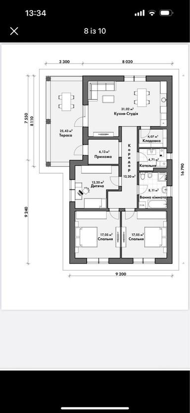 Дом по адресу Петефі Шандора пл. (площадь 139 м²) - Atlanta.ua - фото 16
