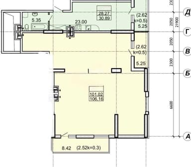 3-комнатная квартира по адресу (площадь 106 м²) - Atlanta.ua - imageAlt 16