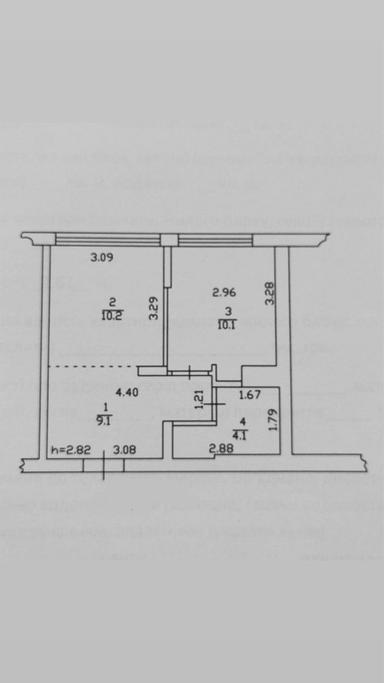 1-комнатная квартира по адресу (площадь 33,5 м²) - Atlanta.ua - фото 27