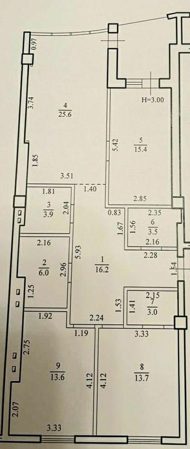 3-кімнатна квартира за адресою вул. Макаренка (площа 108 м²) - Atlanta.ua - фото 22