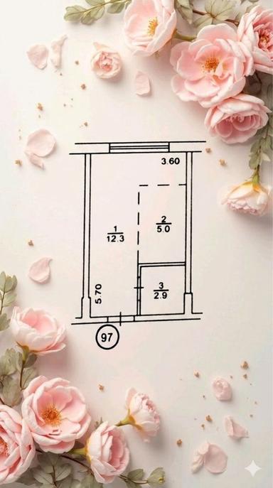 1-room apartment apartment by the address (area 19,8 m²) - Atlanta.ua - photo 5