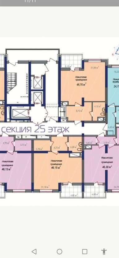 1-комнатная квартира по адресу ул. Танкистов (площадь 46,2 м²) - Atlanta.ua - фото 5