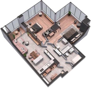 2-кімнатна квартира за адресою вул. Антоновича (площа 85,3 м²) - Atlanta.ua - фото 23