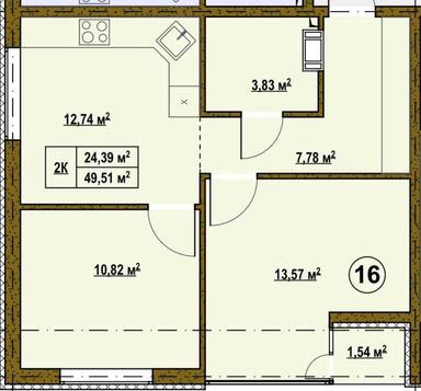 2-комнатная квартира по адресу ул. Васильковская (площадь 49,5 м²) - Atlanta.ua - фото 7