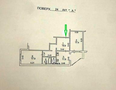 2-rooms apartment apartment by the address (area 77 m²) - Atlanta.ua - photo 46