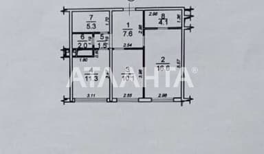 2-комнатная квартира по адресу ул. Гранитная (площадь 59 м²) - Atlanta.ua - фото 26