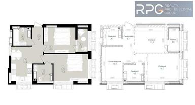 1-room apartment apartment by the address st. Ul Vavilovykh (area 55,2 m²) - Atlanta.ua - photo 25