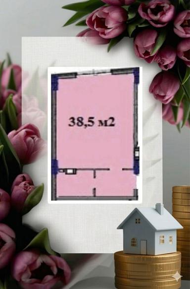 1-комнатная квартира по адресу (площадь 36,2 м²) - Atlanta.ua - фото 8