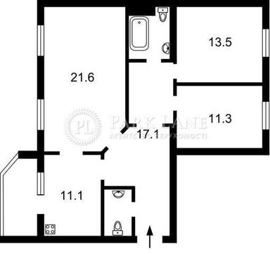 3-комнатная квартира по адресу ул. Драгоманова (площадь 82 м²) - Atlanta.ua - фото 15