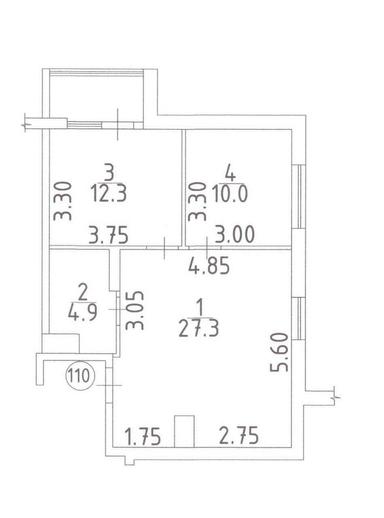2-комнатная квартира по адресу (площадь 58 м²) - Atlanta.ua - фото 30