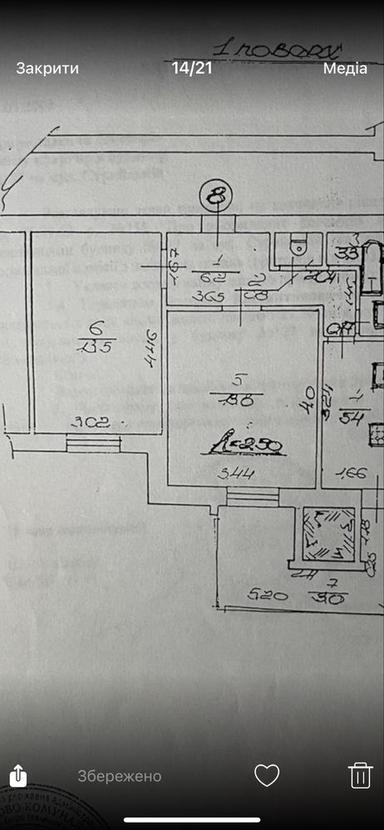 1-кімнатна квартира за адресою вул. Антоненка-Давидовича (площа 46 м²) - Atlanta.ua - фото 24