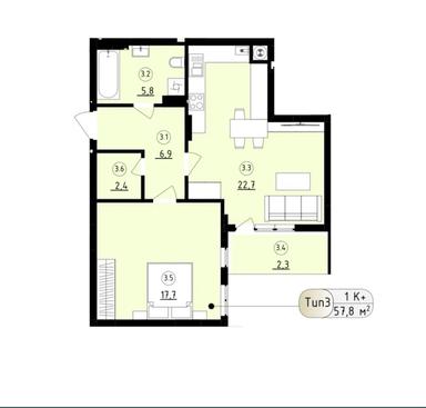 2-комнатная квартира по адресу Старознесенська ул. (площадь 58 м²) - Atlanta.ua - фото 21