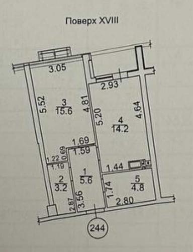 1-кімнатна квартира за адресою Куликове поле пл. (площа 45 м²) - Atlanta.ua - фото 5