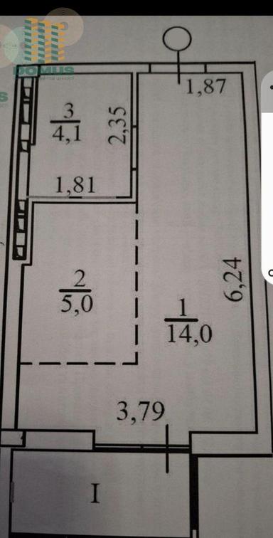 1-кімнатна квартира за адресою (площа 26 м²) - Atlanta.ua - фото 7