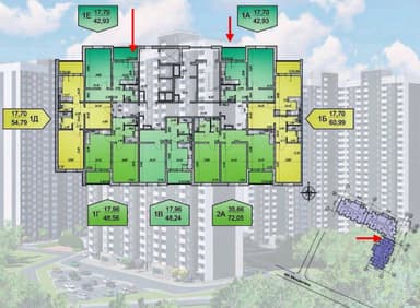 1-комнатная квартира по адресу пер. Энергетиков (площадь 55 м²) - Atlanta.ua - imageAlt 42