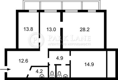 Комерційна нерухомість за адресою вул. Межигірська (площа 99 м²) - Atlanta.ua - фото 26