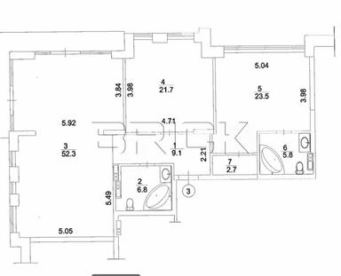 3-кімнатна квартира за адресою вул. Болсунівська (площа 125,7 м²) - Atlanta.ua - фото 36