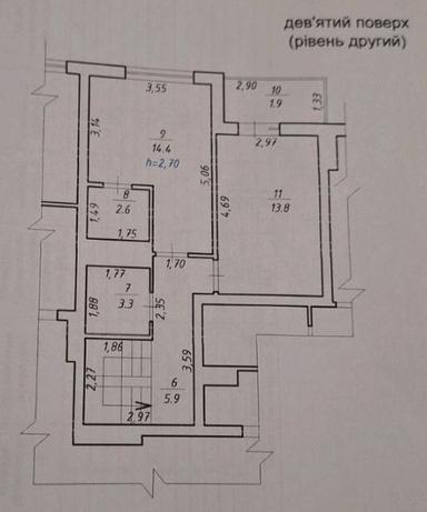 3-кімнатна квартира за адресою (площа 88 м²) - Atlanta.ua - фото 18