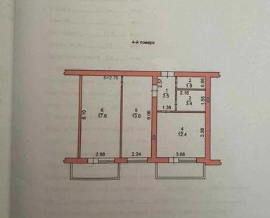 2-комнатная квартира по адресу ул. Приморская (площадь 58,2 м²) - Atlanta.ua - фото 20