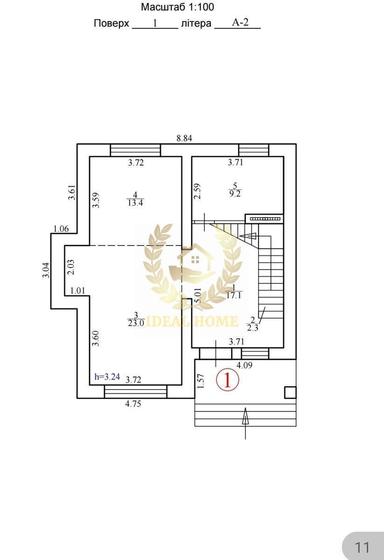 Дом по адресу ул. Заболотного ак. (площадь 122,8 м²) - Atlanta.ua - фото 35