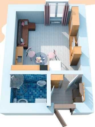 1-room apartment apartment by the address st. Zabolotnogo ak (area 20,7 m²) - Atlanta.ua - photo 17