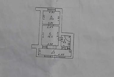 2-комнатная квартира по адресу (площадь 41,5 м²) - Atlanta.ua - фото 22