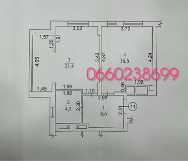 1-комнатная квартира по адресу ул. Київська (площадь 49 м²) - Atlanta.ua - imageAlt 26