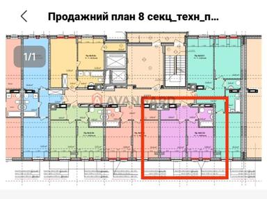 1-кімнатна квартира за адресою вул. Жасминова (площа 40 м²) - Atlanta.ua - фото 12