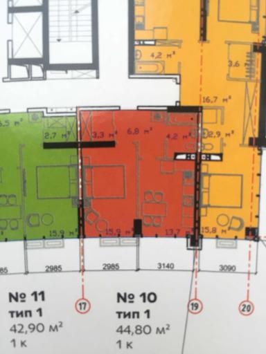 1-room apartment apartment by the address st. Druzhby narodov (area 45 m²) - Atlanta.ua - photo 9