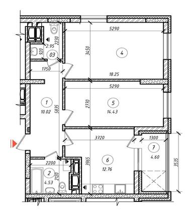 2-кімнатна квартира за адресою вул. Глибочицька (площа 68 м²) - Atlanta.ua - фото 24