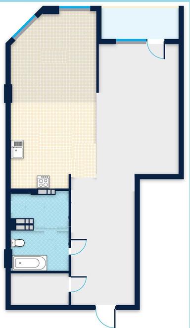 2-кімнатна квартира за адресою вул. Соборна (площа 90 м²) - Atlanta.ua - фото 34