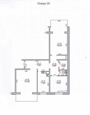 3-rooms apartment apartment by the address st. Kapelanska (area 69,8 m²) - Atlanta.ua - photo 16